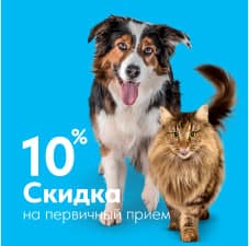 Скидка 10% на первичное осещение